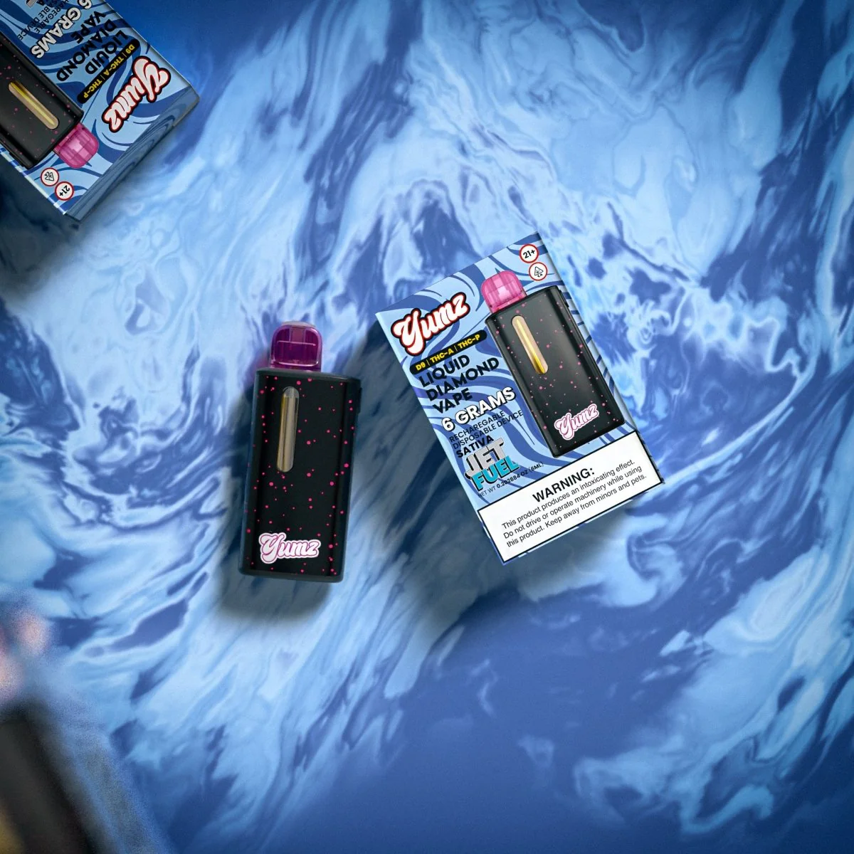 Yumz - Jet Fuel - Sativa - THC Disposable Vape ( 6 Grams ) - Image 2